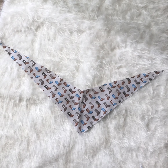 NEW Cowboy Boot Dog Bandana/Scarf - Picture 7 of 10